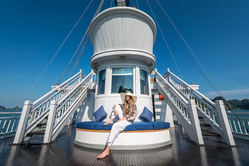 Paradise Sails Cruise Ha Long Buitenkant foto